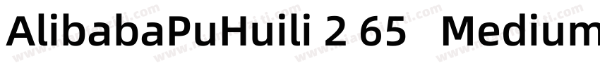 AlibabaPuHuili 2 65   Medium字体转换